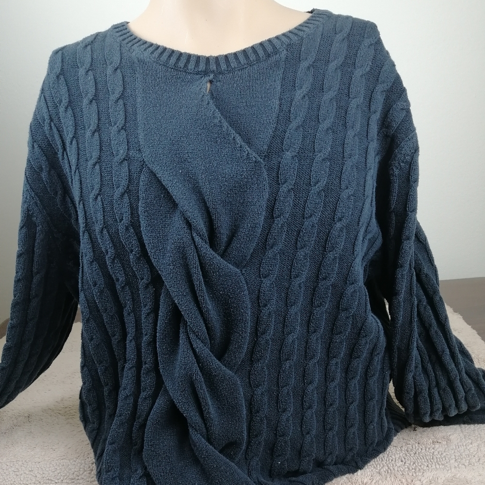 Asos Navy Blue long sleeve Sweater  XXL
